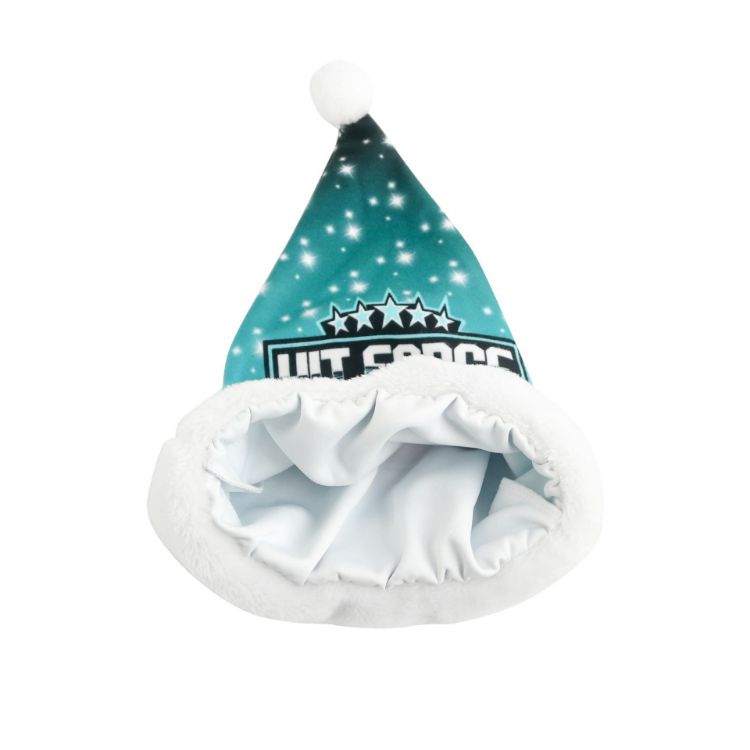 Picture of Full Colour Premium Regular Santa Hat