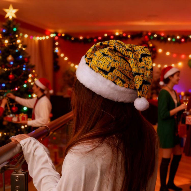 Picture of Full Colour Premium Regular Santa Hat