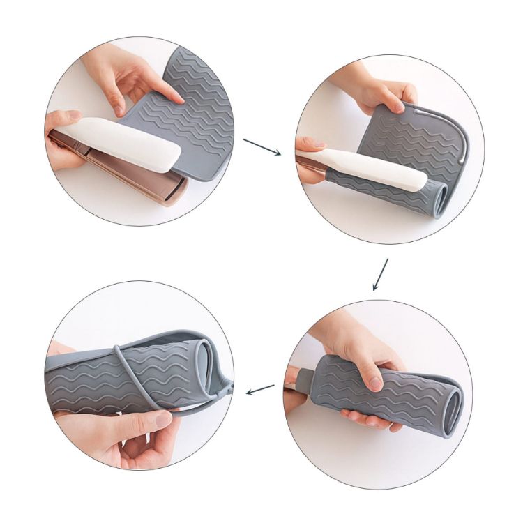 Picture of Travel Silicone Hair Straightener Pad