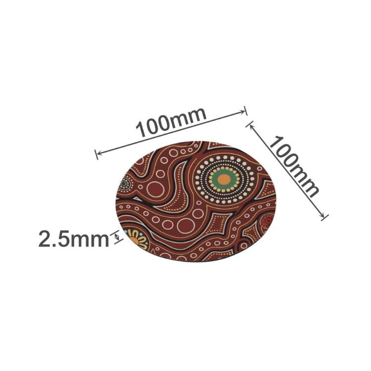 Picture of Round Soft Diatomaceous Coaster