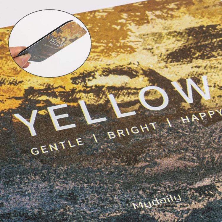 Picture of Square Frosted Metal Coaster