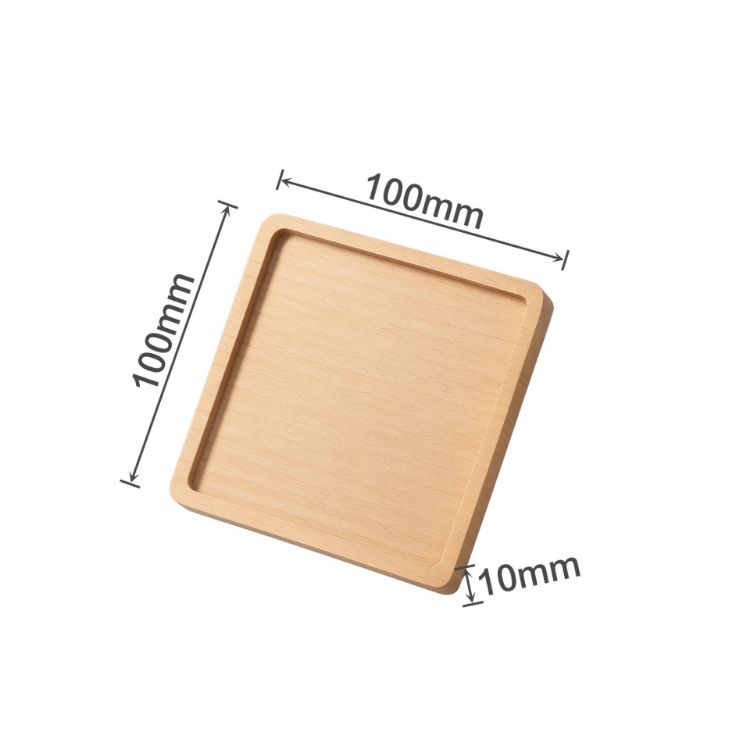 Picture of Square Wooden Coaster