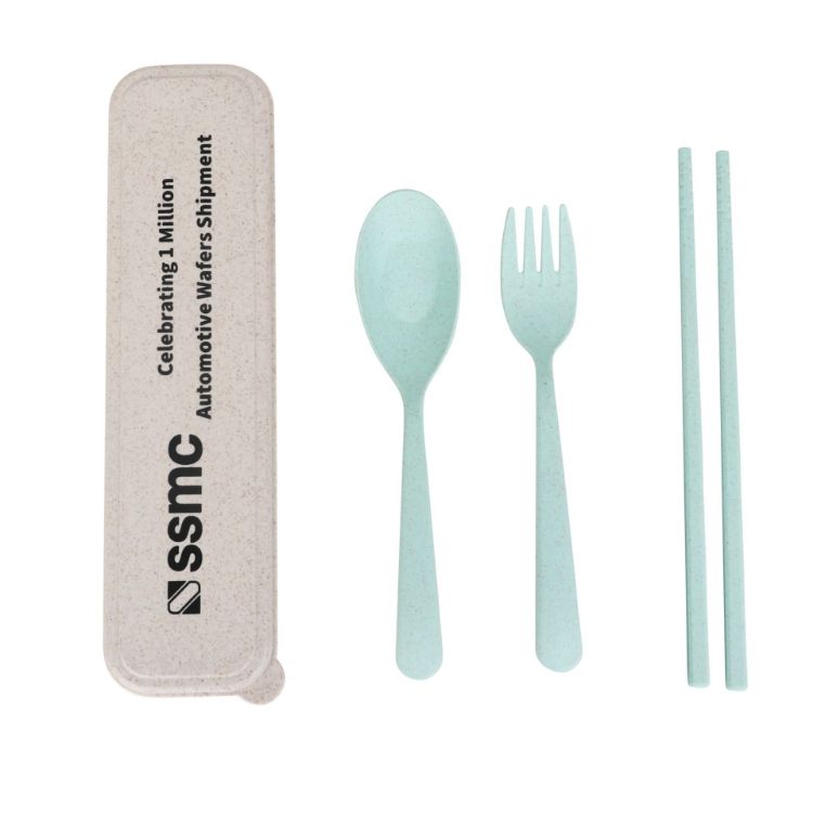 Picture of 3 pieces Portable Utensils Set