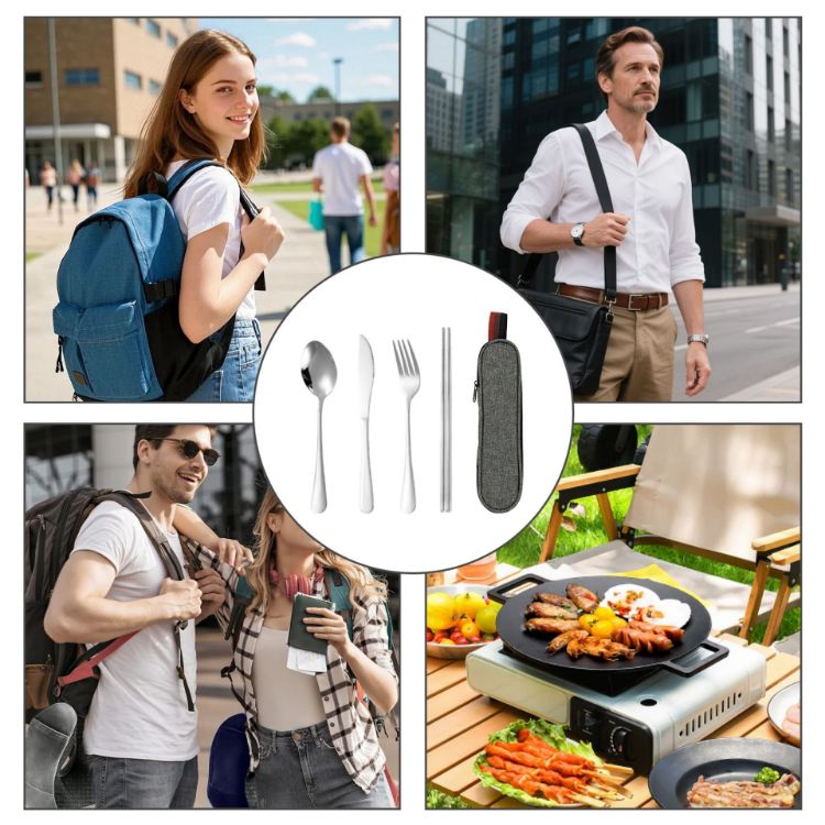 Picture of Travel Cutlery Set 4pcs