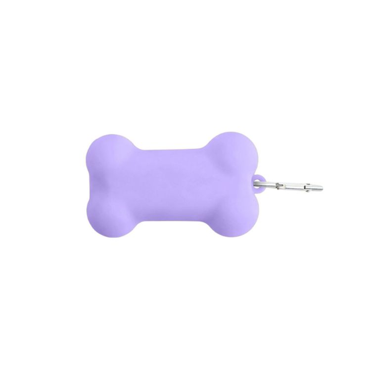 Picture of Silicone Bone Shape Dog Poop Bag Dispenser