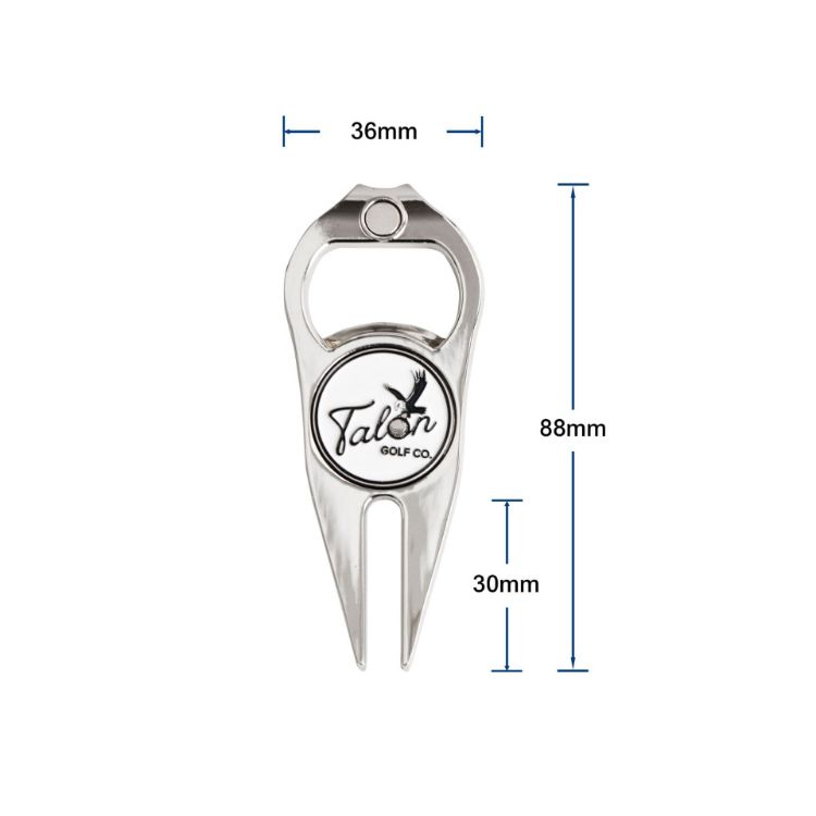 Picture of Golf Divot with Ball Marker and Bottle Opener