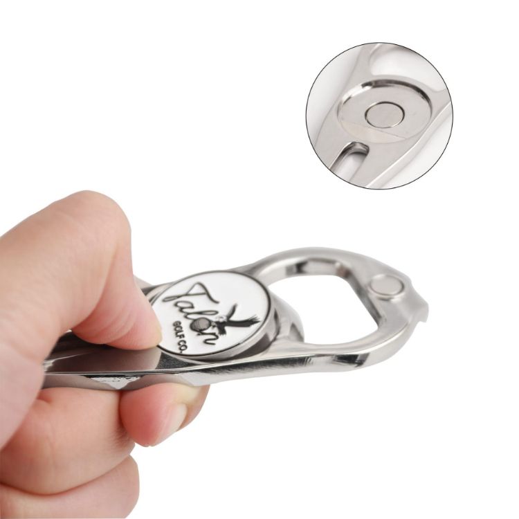 Picture of Golf Divot with Ball Marker and Bottle Opener