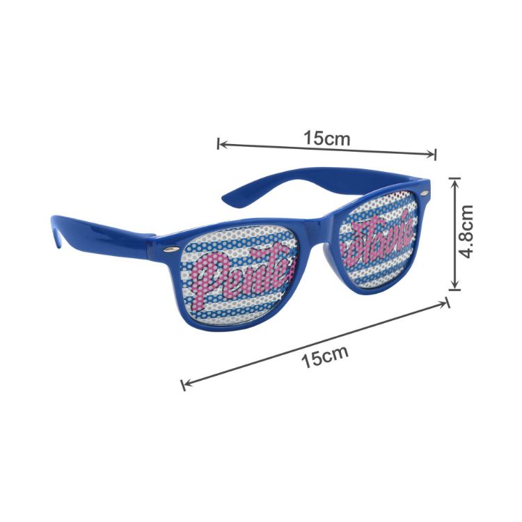 Picture of Pinhole Sticker Party Glasses
