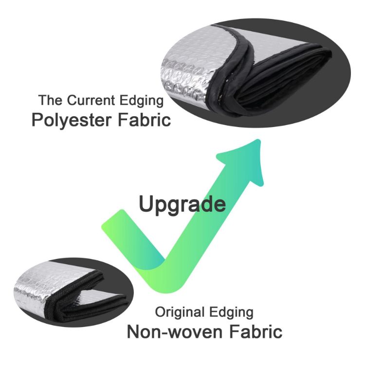 Picture of Bubble Aluminum Car Sunshade