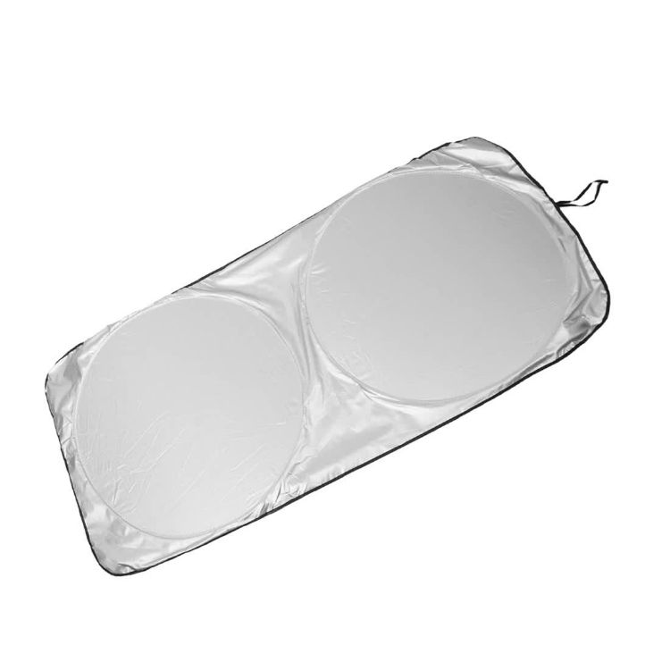 Picture of Twin Circular Reflective Car Sunshade