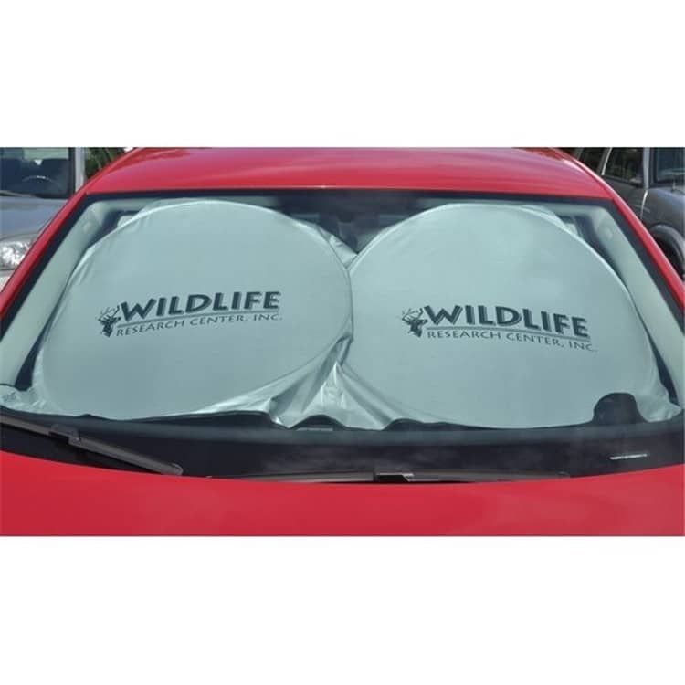 Picture of Twin Circular Reflective Car Sunshade