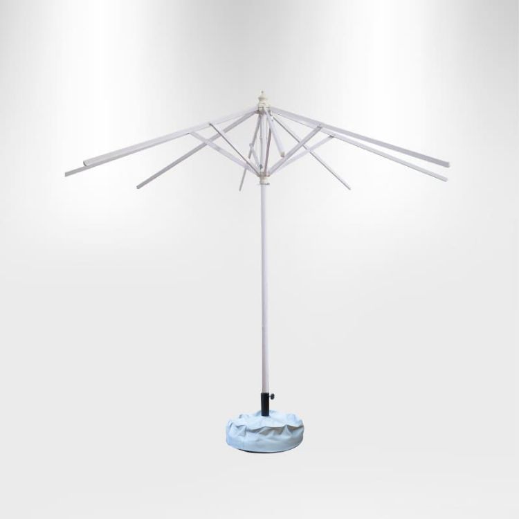 Picture of 3x3m Square Sublimation Market Umbrellas With Valances