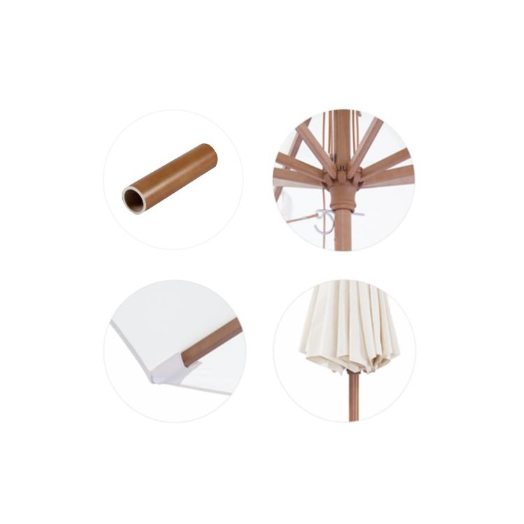 Picture of 3x3m Wind-resistant Square Stock Colour Outdoor Umbrella