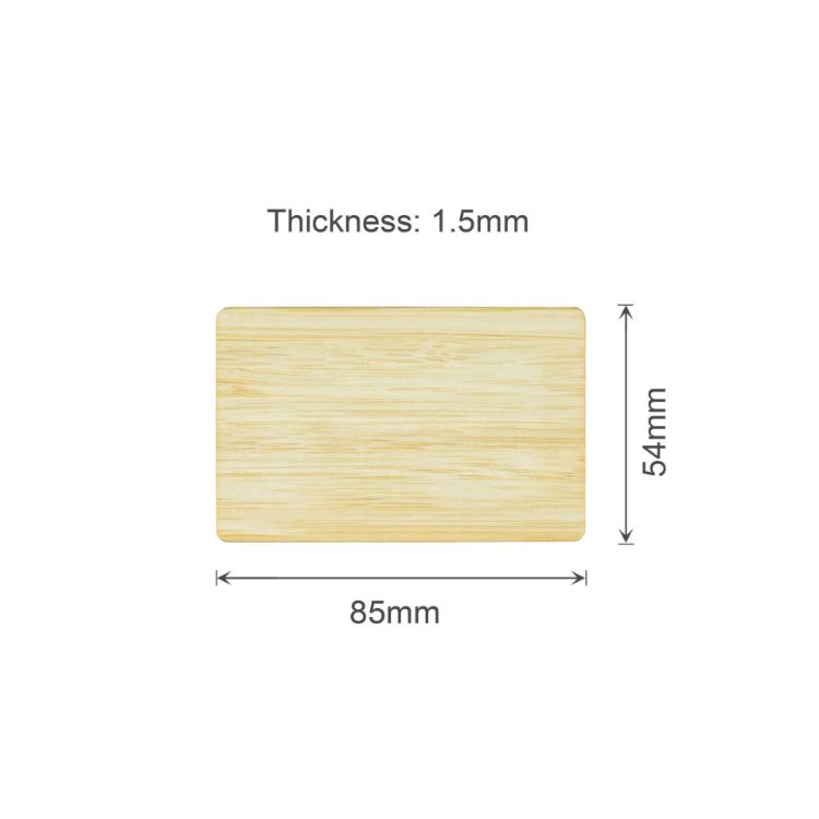 Picture of NFC Bamboo Business Card