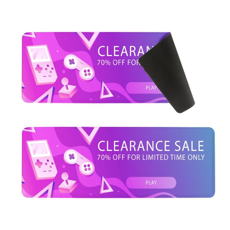 Picture of Full Colour Print Rubber Desk Mat