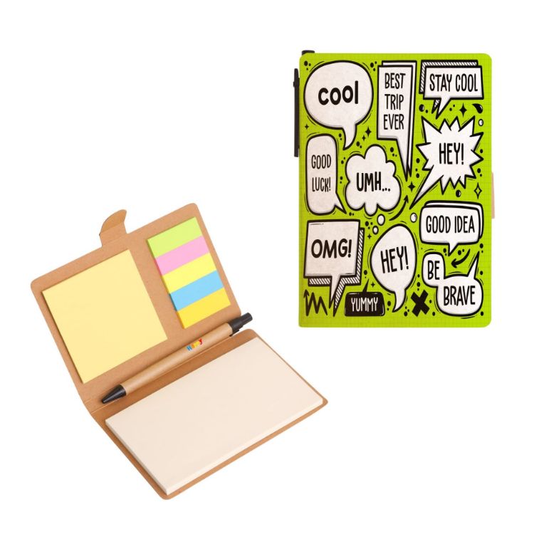 Picture of 3-In-1 Notepad with Ballpoint Pen