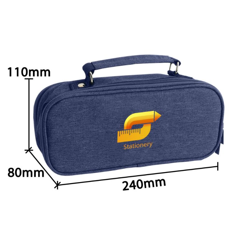 Picture of Pencil Case with Compartments and handle