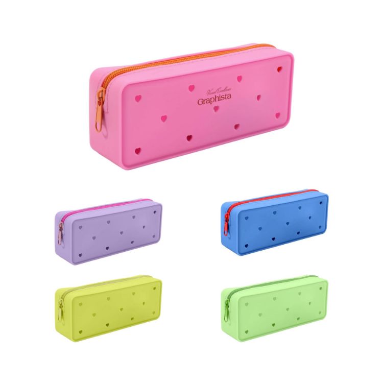 Picture of Silicone Holes Pencil Case