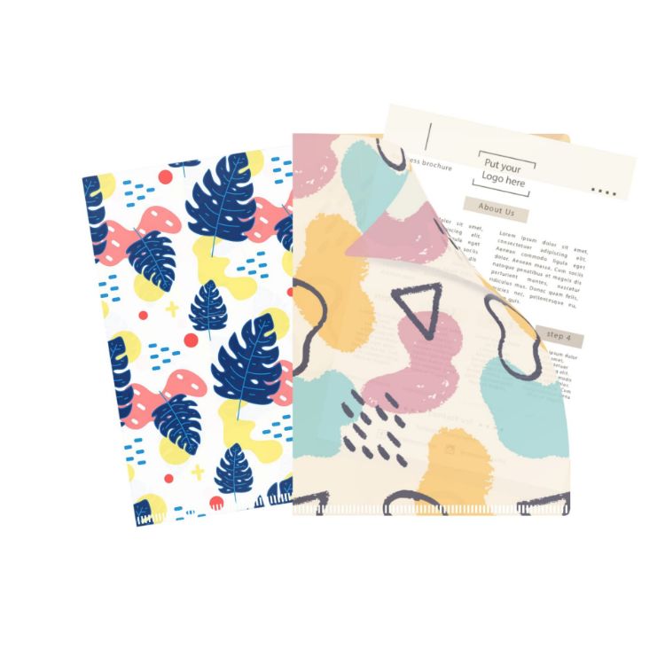 Picture of A4 L-shaped Open Folder