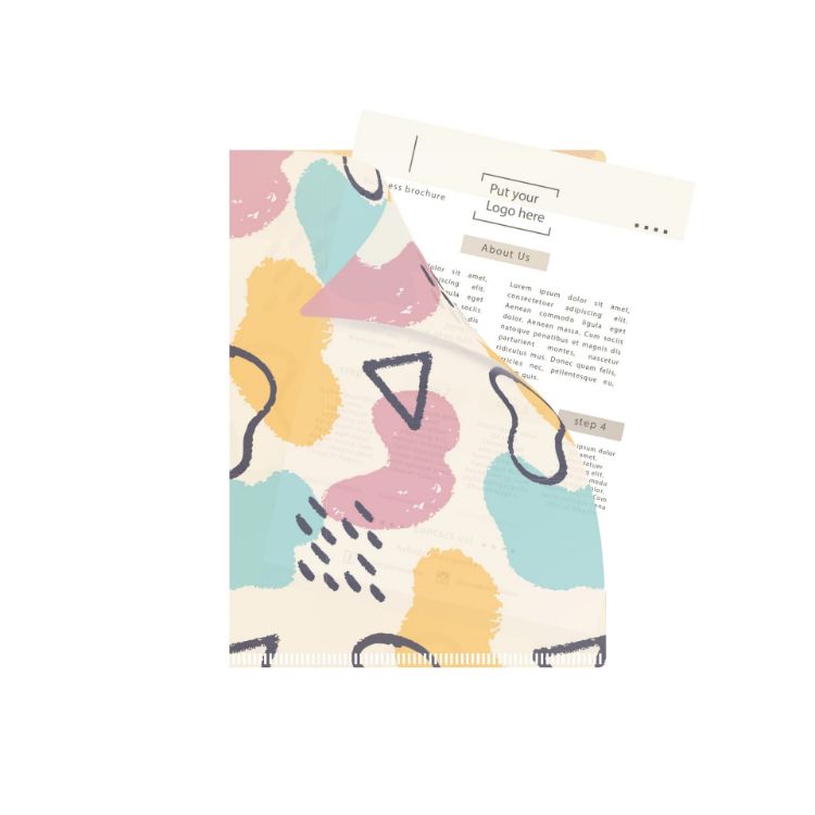 Picture of A4 L-shaped Open Folder