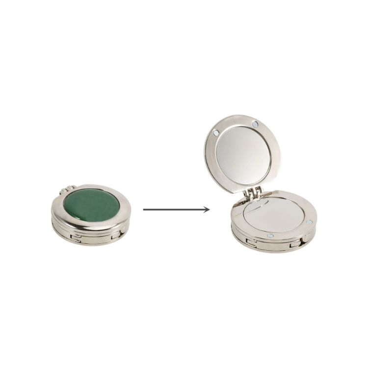 Picture of Foldable Desk Hook with Mirror