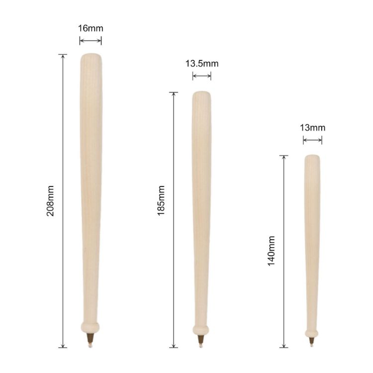 Picture of Wooden Baseball Bat Shape Pen