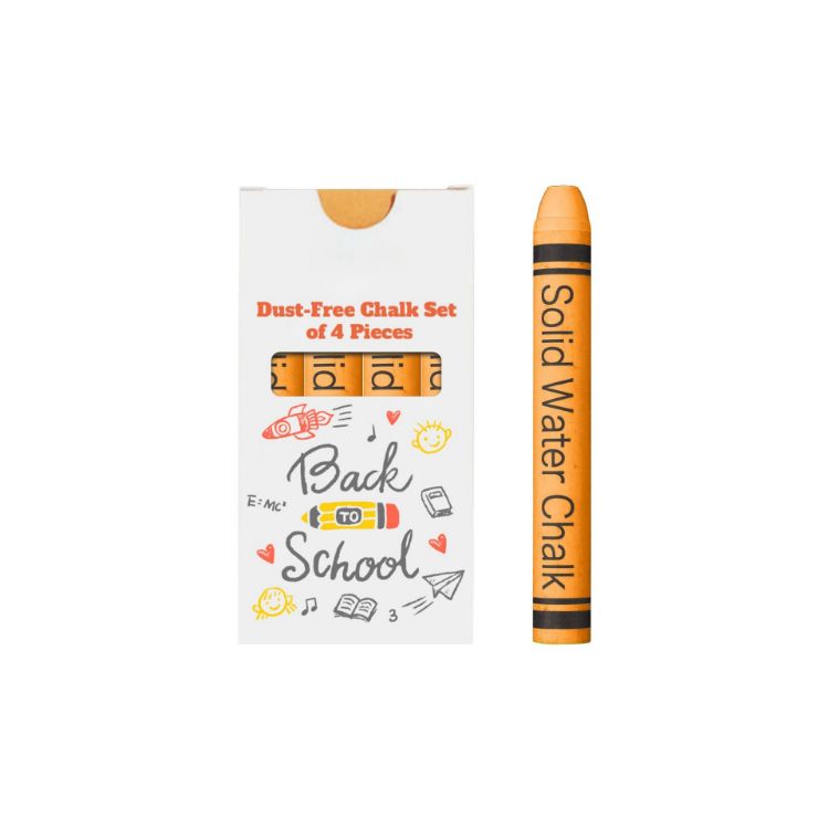 Picture of Dust-Free Chalk Set of 4 Sticks