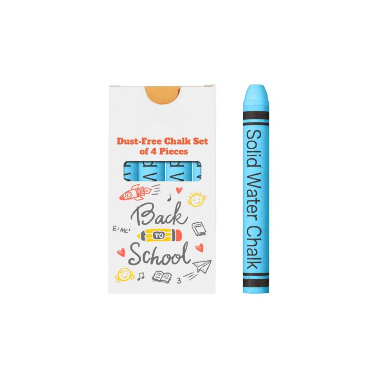 Picture of Dust-Free Chalk Set of 4 Sticks