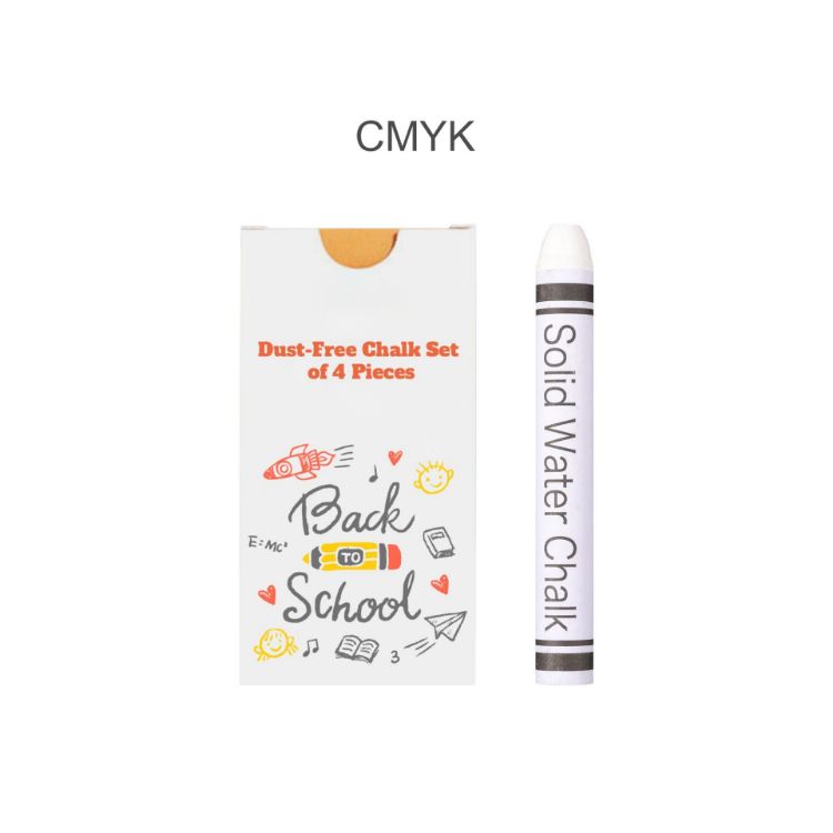 Picture of Dust-Free Chalk Set of 4 Sticks