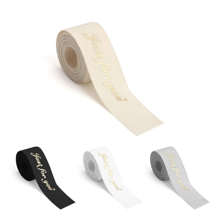 Picture of 16mm Hot Stamping Cotton Ribbon