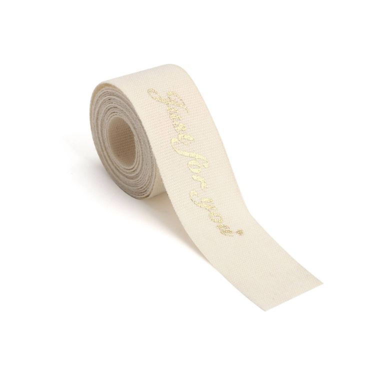 Picture of 16mm Hot Stamping Cotton Ribbon