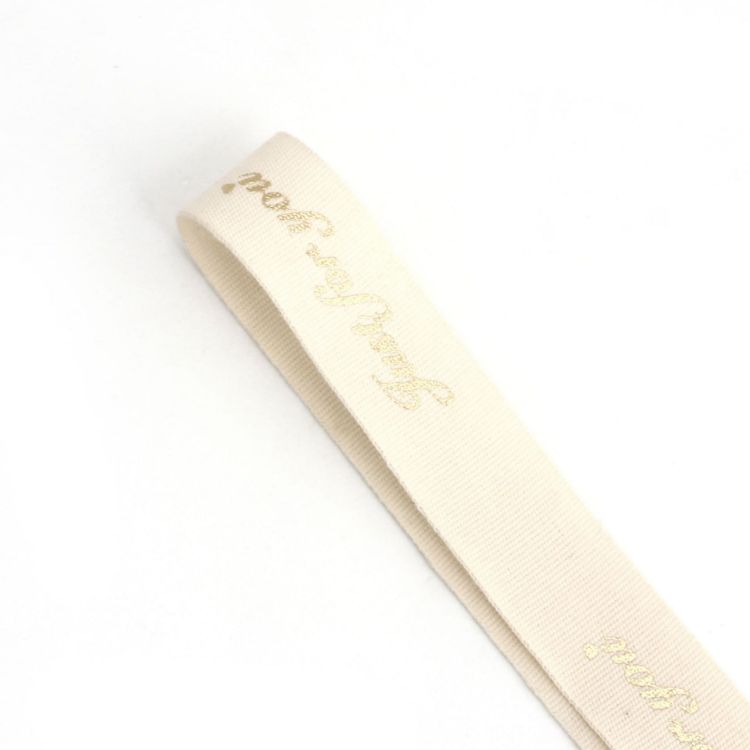 Picture of 16mm Hot Stamping Cotton Ribbon