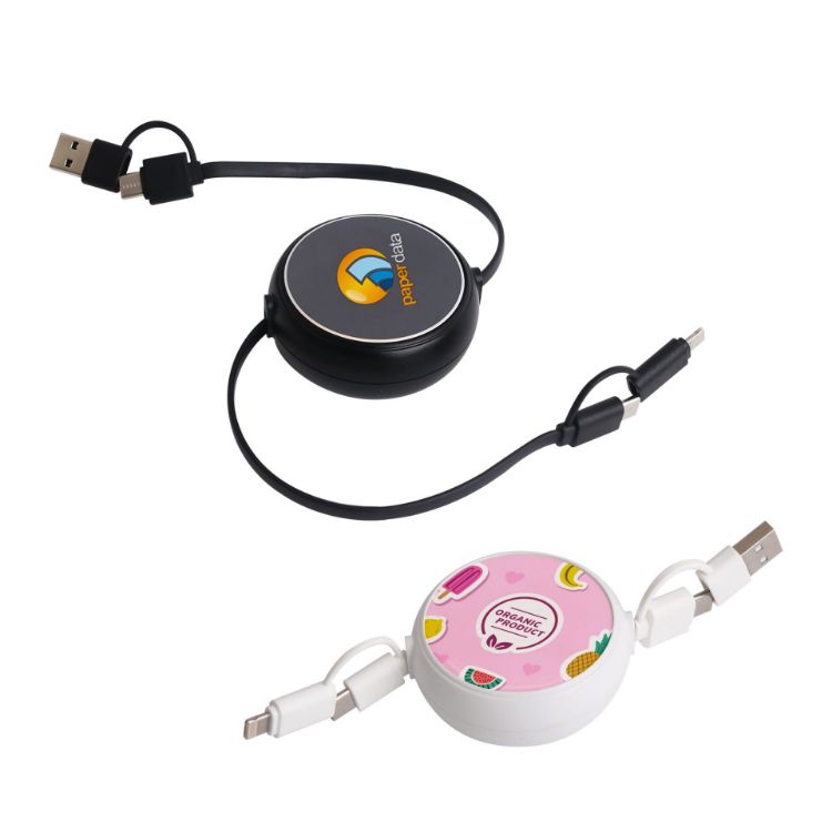 Picture of Retractable Portable Charging Cable
