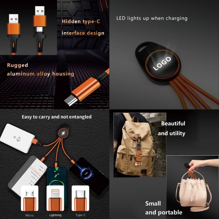 Picture of 6-in-1 Light Up Charging Cable