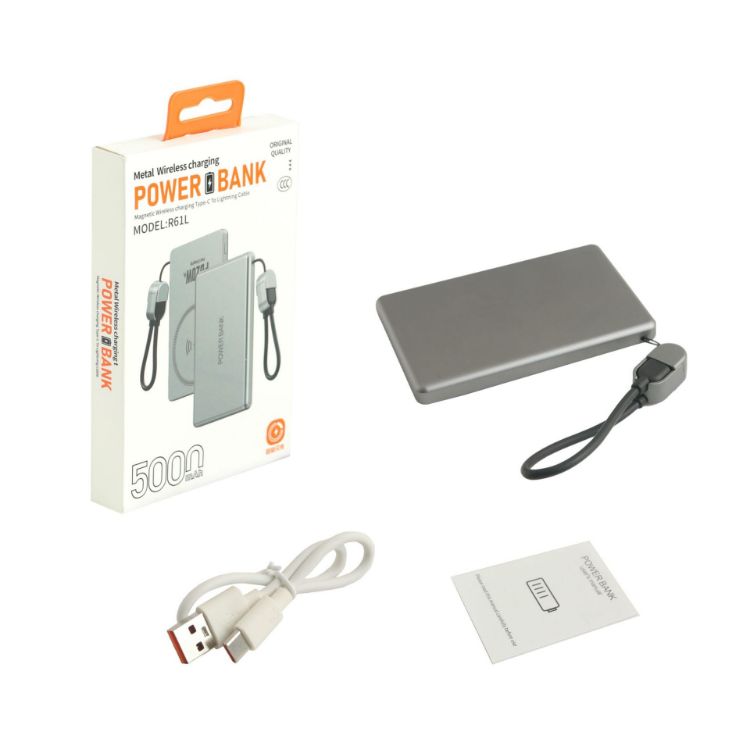 Picture of 5000mAh Aluminum Magnetic Power Bank