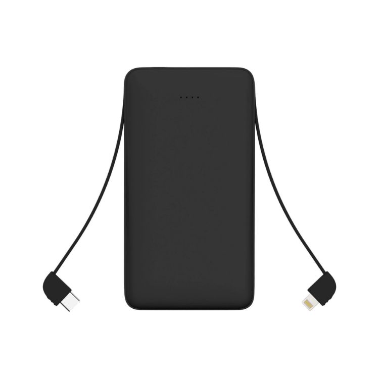 Picture of 10000mAh Slim  Power Bank with Charging Cable