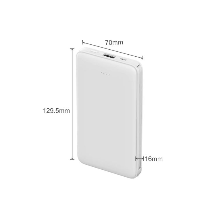 Picture of 10000mAh Slim  Power Bank with Charging Cable
