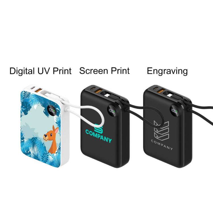 Picture of 10000mAh Power Bank with Charging Cable