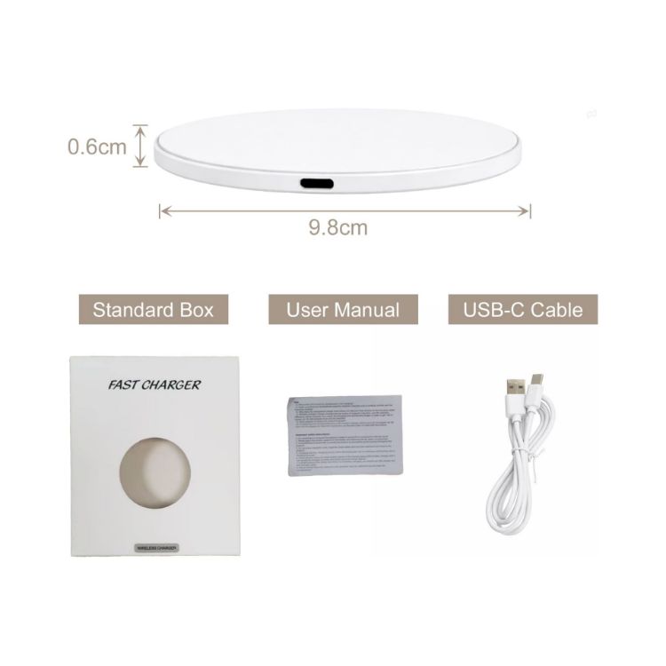 Picture of Round Luminous Fast Wireless Charger