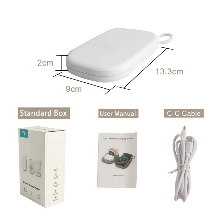 Picture of 3-In-1 Wireless  Travel Charger