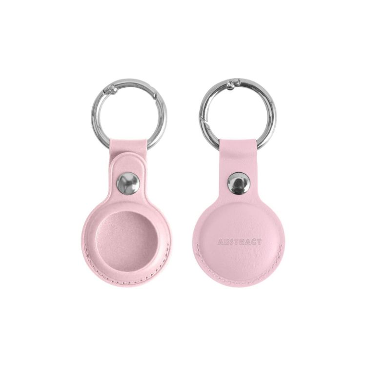 Picture of PU Leather AirTag Holder with Keyring
