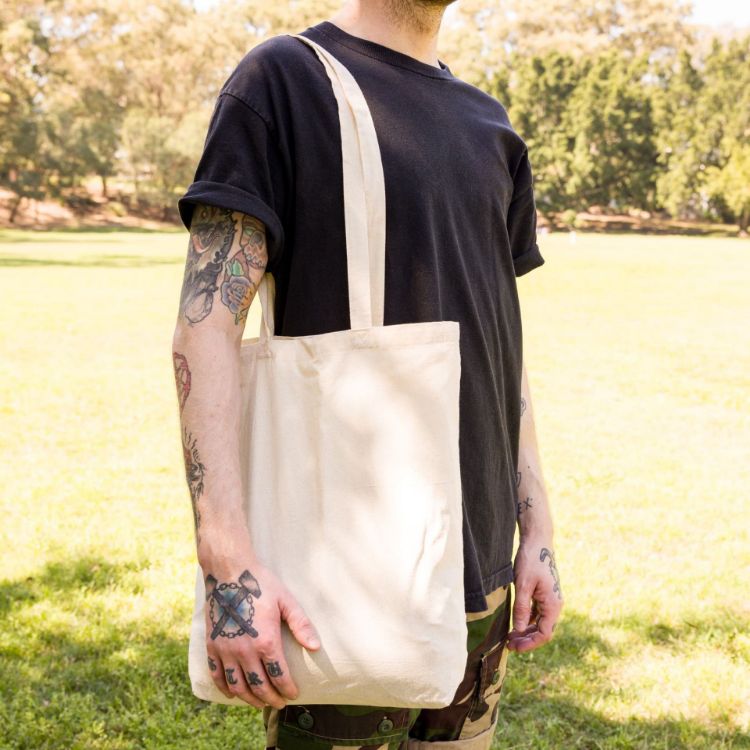Picture of Calico Long Handle Bag