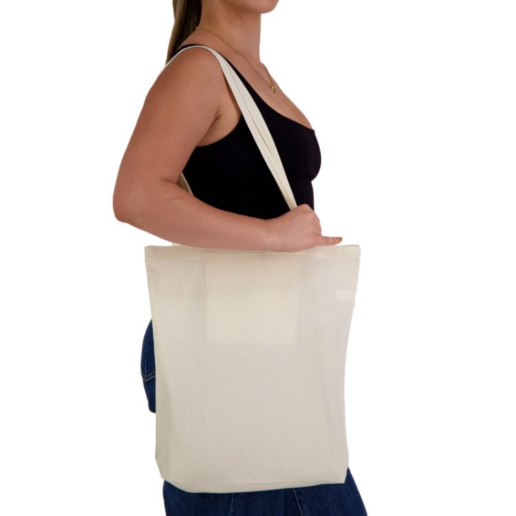 Picture of City Shopper Folding Calico Bag (LH)