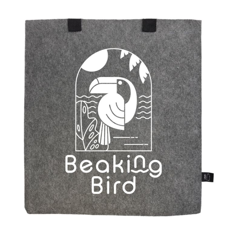 Picture of Montana RPET Felt Tote Bag