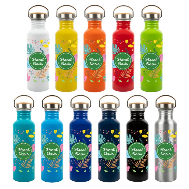 Picture of Chat Recycled Aluminium Bottle