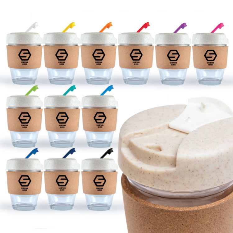 Picture of Vienna Eco Coffee Cup /  Cork Band