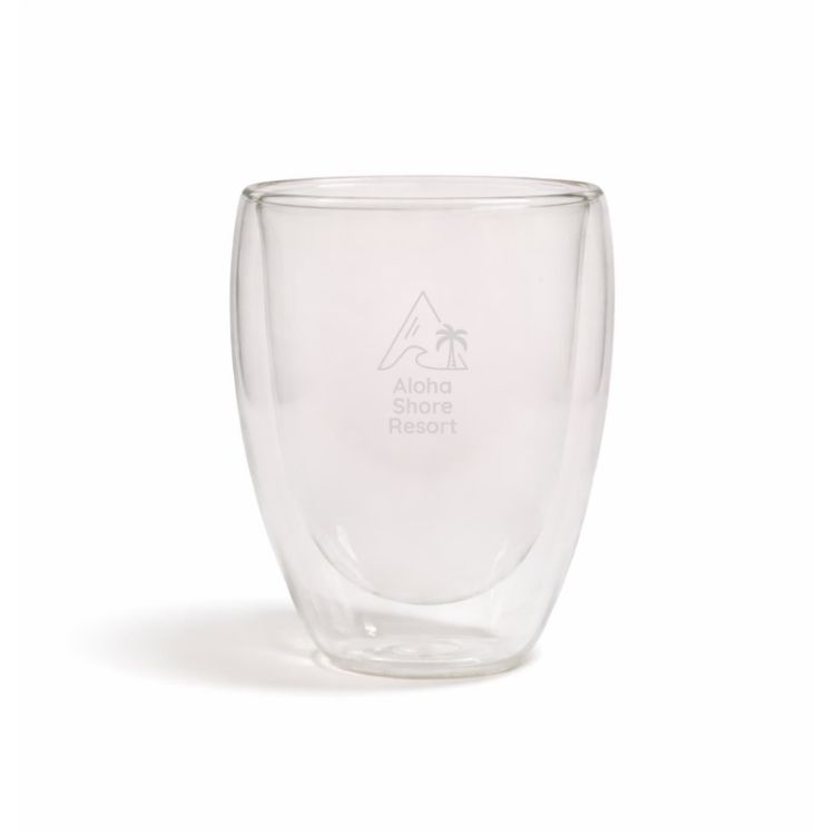 Picture of Sierra 350ml Double Wall Glass Cup