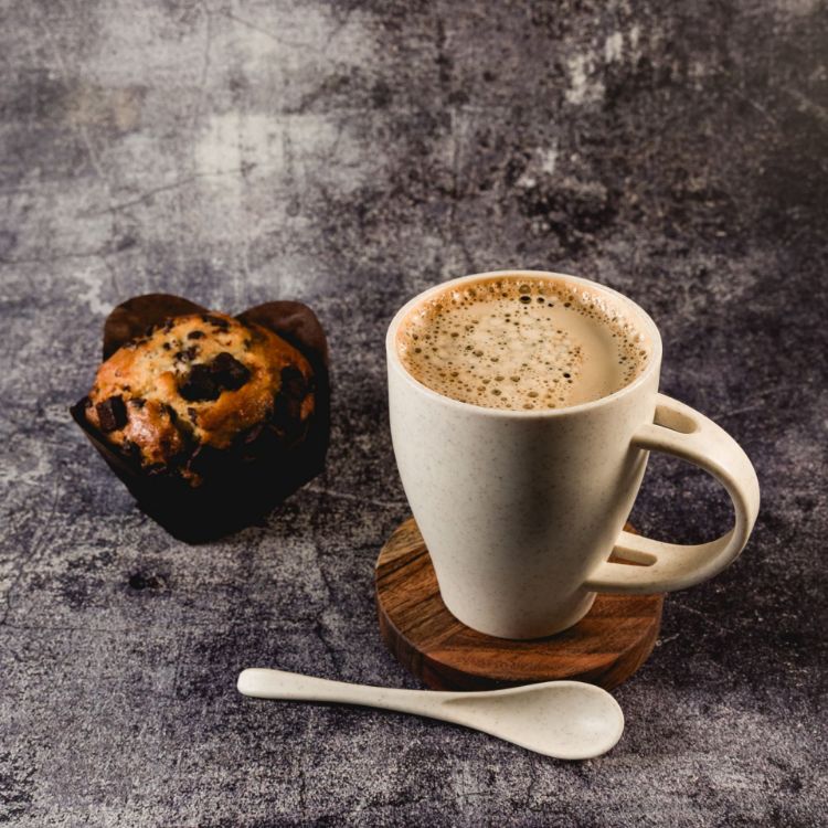 Picture of Avenue Wheat Fibre Cup and Spoon