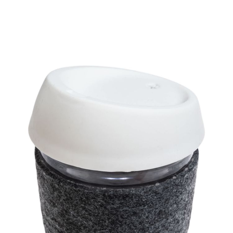 Picture of Vienna Coffee Cup / Silicone Lid / RPET Band
