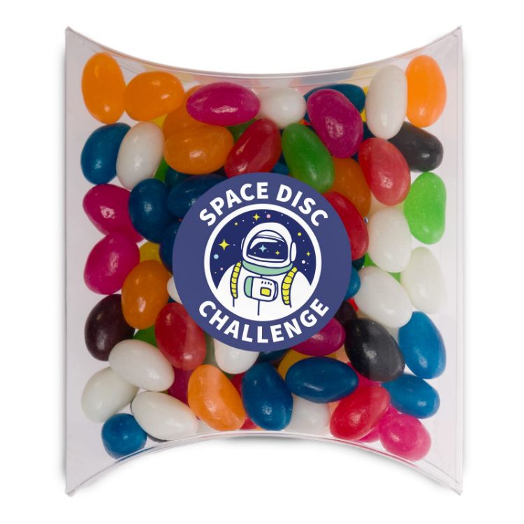 Picture of Assorted Colour Mini Jelly Beans in Pillow Pack